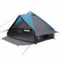 vidaXL Teepee stan pre 6 osôb 6 osoba Modrá a šedá