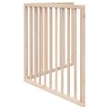 vidaXL Skladacia brána pre psa, 2 panely, 160 cm, topoľové drevo