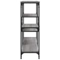 vidaXL Konzolový stolík sivý sonoma 103x32x95 cm kompozitné drevo