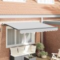 vidaXL Rám markízy Antracitová 2,5 x 2 m Kov