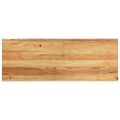 vidaXL Okenný parapet 2 ks svetlohnedá 110x40x2 cm dubový masív