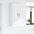 vidaXL Dvierka na umývačku Kalmar Vysoký lesk bielej 60 x 31 x 100 cm
