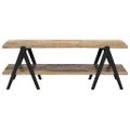 vidaXL Konferenčný stolík 115x60x40 cm, recyklovaný masív