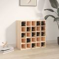 vidaXL Vinotéka 56x25x56 cm masívne borovicové drevo