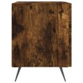 vidaXL Nočné stolíky 2 ks dymový dub 40x35x47,5 cm kompozitné drevo