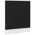 vidaXL Panel umývačky riadu Lyon čierny dub 60x1,5x67 cm, umelé drevo