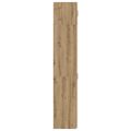 vidaXL Úložný kabinet so policami Dub artisan 30 x 42,5 x 225 cm
