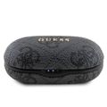 Bluetooth slúchadlá Guess GUTWSP4EGK TWS ENC 4G PU METAL LOGO čierne