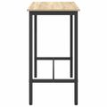 vidaXL stôl Sonoma dub 100 x 50 x 90,5 cm Inžinierske drevo a oceľ