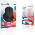 CONNECT IT Triple, Bezdrôtová myš, čierna
