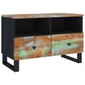 vidaXL TV skrinka 70x33x46 cm recyklovaný masív