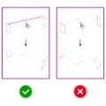 vidaXL Kúpeľňová doska tmavohnedá 180x30x(2-4) cm ošetrený masív