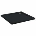 vidaXL Sprchová základná vanička s bodkami 90 x 90 x 4 cm ABS Čierna