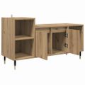 vidaXL TV skrinka 100 x 35 x 55 cm Remeselný dub Kompozitné drevo