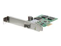 PCIe GbE SFP Network Card Adapter NIC - Fiber Optic SFP Adapter (PEX1000SFP2) - Sieťový adaptér - PCI Express x1 nízky profil - 1GbE - 1000Base-LX, 1000Base-SX - pre P/N: GLCLHSMDSTTA, GLCSXMMDST, GLCSXMMDSTT, GLCTEST, MASFP1GBTXST, SFP1GELXST