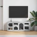 vidaXL TV skrinka ELST 100 x 35 x 40 cm Betónová šedá Kompozitné drevo