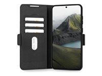 Puzdro s klopou pre mobilný telefón - plast - čierna - pre Samsung Galaxy S25 FE