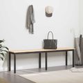 vidaXL lavička Prírodná 160 x 35 x 45 cm Masívne borovicové drevo