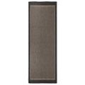 vidaXL Vonkajší koberec s plochým tkaním 80x250 cm tmavohnedý