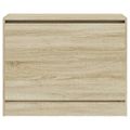 vidaXL Botník dub sonoma 80x34x63 cm spracované drevo