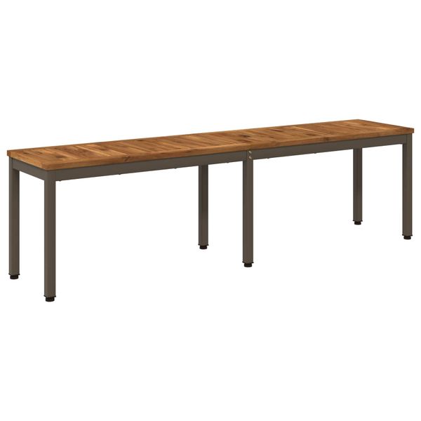 vidaXL Záhradná lavička 161 x 35 x 45 cm Pevné akáciové drevo