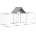 vidaXL Kurín 3x1x1,5 m, pozinkovaná oceľ