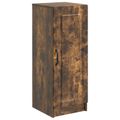 vidaXL Servírovacia skriňa Dymový dub 33 x 34,5 x 87 cm