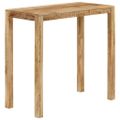 vidaXL Barový stôl 112x55x108 cm masívne mangovníkové drevo