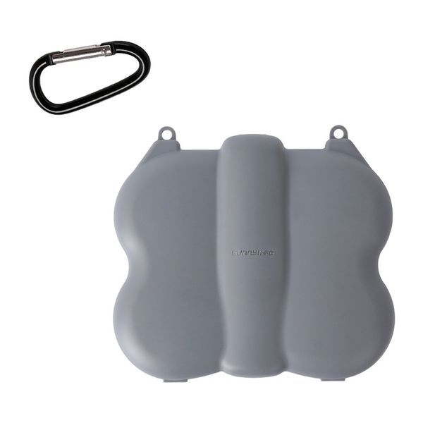 Puzdro Sunnylife Mini s karabínou pre DJI NEO 2 (sivé)