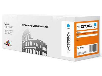 Toner TB kompatibilný s C5750 TO-C5750CN CY 100%, nový