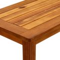 vidaXL Záhradný konzolový stolík 80x35x75 cm akáciový masív