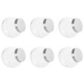 vidaXL Poháre na cukríky 6 ks 10,5x8x10,3 cm 480 ml