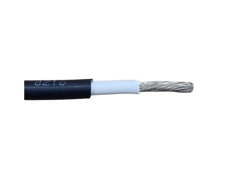 Solárny kábel FVE H1Z2Z2-K 1500V 6mm2, čierny 50m Solární kabel FVE H1Z2Z2-K 1500V 6mm2, černý 50m
