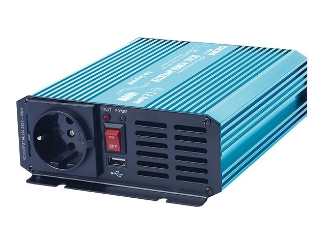 Menič napätia Carspa P400U-242 24V/230V+USB 400W, čistá sínus