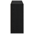 vidaXL Servírovacia skriňa Čierny dub 102 x 32 x 73,5 cm