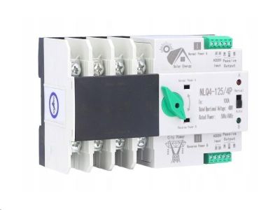 Automatický prepínač siete - napájenie 4P 400V 32A - NLQ4-125/4P pre FVE
