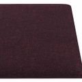 vidaXL Nástenné panely 12 ks fialové 90x15 cm látka 1,62 m²