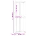 vidaXL Dvere do stodoly CORONA 70x210 cm masívna borovica