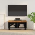 vidaXL TV skrinka 85x33x43,5 cm masívne mangovníkové drevo