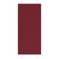 vidaXL Plisovaná roleta bordová červená 95x200 cm šírka látky 94,4 cm polyester