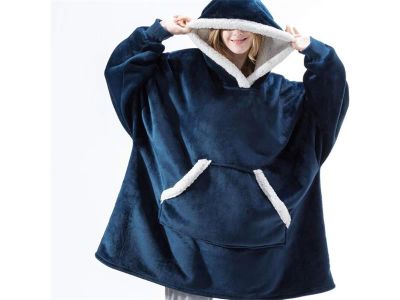 Mikinová deka 4L 10793a Blue