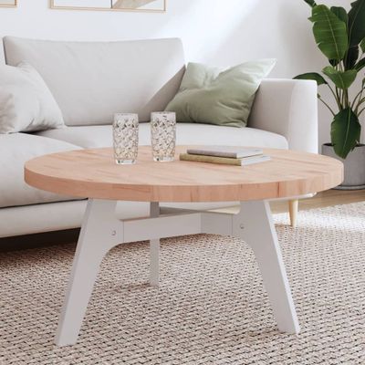 vidaXL Stolová doska Ø90x4 cm okrúhla masívny buk