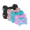 Činky REBEL ACTIVE RBA-2330-S5 liatinové neoprénové HEX sada 30kg (2x1kg+2x2kg+2x3kg+2x4kg+2x5kg)