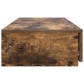 vidaXL Zásuvky pod posteľ Dymová dub 120 x 36,5 x 16,5 cm