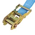 vidaXL Upínacie popruhy s račňou 10 ks, 2 tony, 6mx38mm, modré