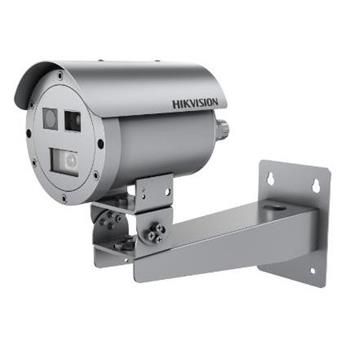 Hikvision Termo-optická nerezová IP bullet kamera s 4,4mm obj., 384x288, Audio and Alarm, IR 30, IP68, TVS 6000V