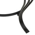 vidaXL Prenosné ohnisko s kutáčom 49 cm oceľ