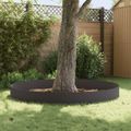vidaXL Obrubník trávnika 20 ks 103 x 30 cm Oceľ Čierna