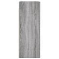 vidaXL Nástenné skrinky 2 ks sivý dub sonoma 69,5x34x90 cm
