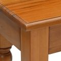 vidaXL Konzolový stolík 110x30x75 cm masívne mahagónové drevo